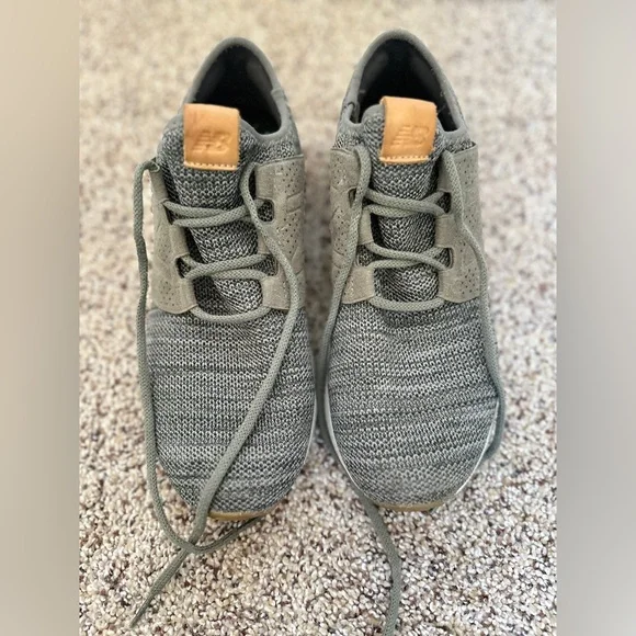 Men’s New Balance Fresh Foam Cruz v2 Knit Military Foliage Green Running Shoes - Picture 7 of 13